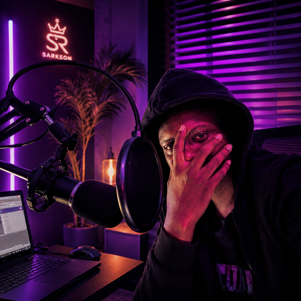 Sarkson at studio